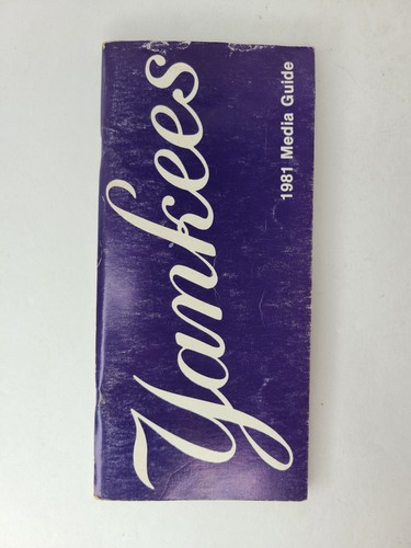 Menge 15 Vintage Baseball Media Guides Yankees, Red Soxs, Orioles, Dodgers 80er  - Bild 9 von 10