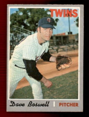 1970 O-Pee-Chee #325 Dave Boswell BACK ISSUE
