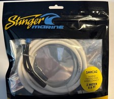 Stinger SMRCA2 2ch 6' Marine/Off-Road Waterproof RCA Interconnect Audio Cable