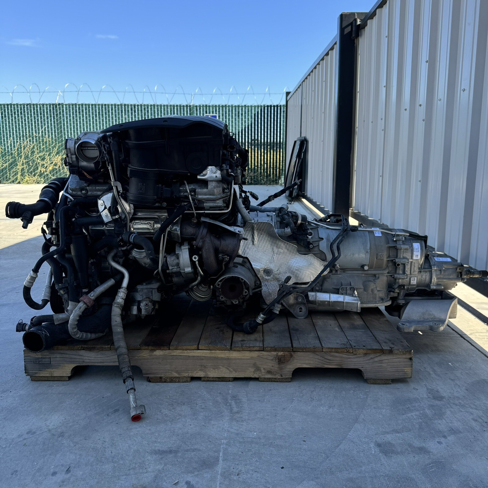 14-18 Bentley Flying Spur W12 Twin Turbo Complete Engine With Transmission OEM