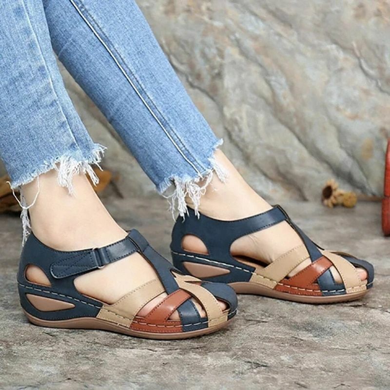Sandalias De Mujer Zapatillas Impermeables Zapatos Casuales Cómodos  Exteriores