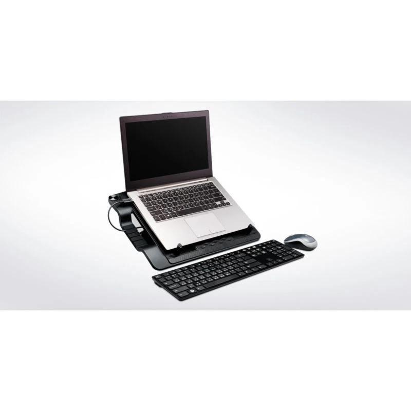 Cooler Master NotePal ErgoStand III Notebookkühler (9-17") schwarz 230mm Lüfter - Bild 2 von 4