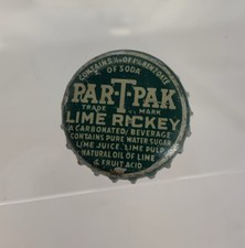 Par-T-Pak Lime Rickey Bottle Cap Crown