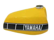 Yamaha YZ250 YZ 250 Aluminum Alloy Yellow Painted Petrol Tank Model 1978
