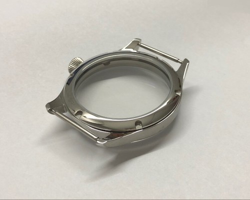 316L Stainless Steel 44MM Watch Case Fits 38.5mm-39.0mm Dial For 6497/6498/3600 - Picture 3 of 11