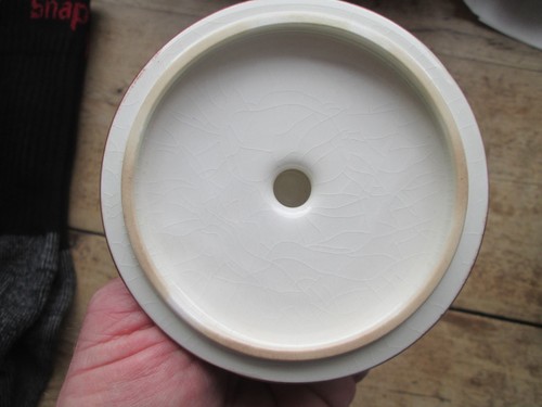 CARLTON WARE BEAUTIFUL BOWL WITH LID PERIOD YELLOW / BROWN No 2738 - Picture 9 of 10