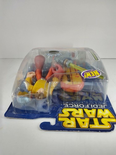 Playskool Star Wars Jedi Force Luke Skywalker with speeder board by Hasbro 2005 - Picture 5 of 9