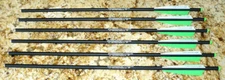 20" Carbon Crossbow Bolts Hammerfist Hobo Archery Product Arrows 6 Green/White