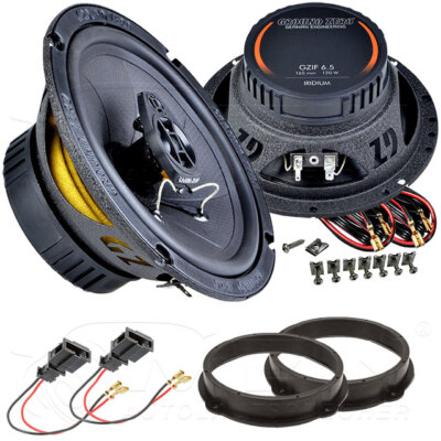GROUND ZERO LAUTSPRECHER für AUDI A3 Stufenheck 8V ab 2013 Front Tür 120W #ARJW