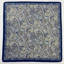 Vintage Hanae Mori Handkerchief Pocket Square Bandana Neckerchief