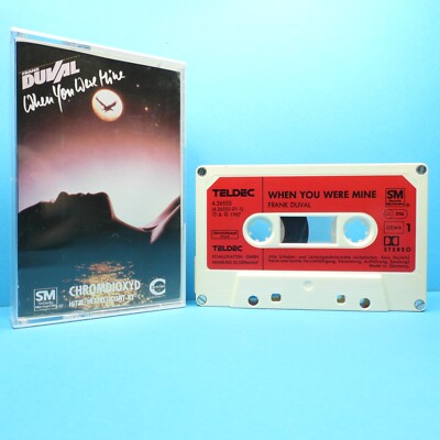   MC - FRANK DUVAL - When You Were Mine * Musik Kassette Cassette * TELDEC 1987