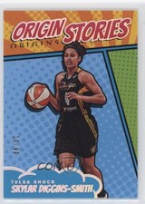 2024 Panini Origins WNBA Origin Stories Teal 18/49 Skylar Diggins-Smith #1 r5f
