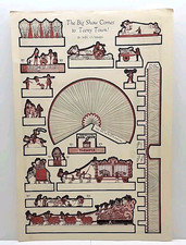 Mel Cummin Big Show Comes To Teeny Town Paper Cut-outs McCall's Magazine 1921