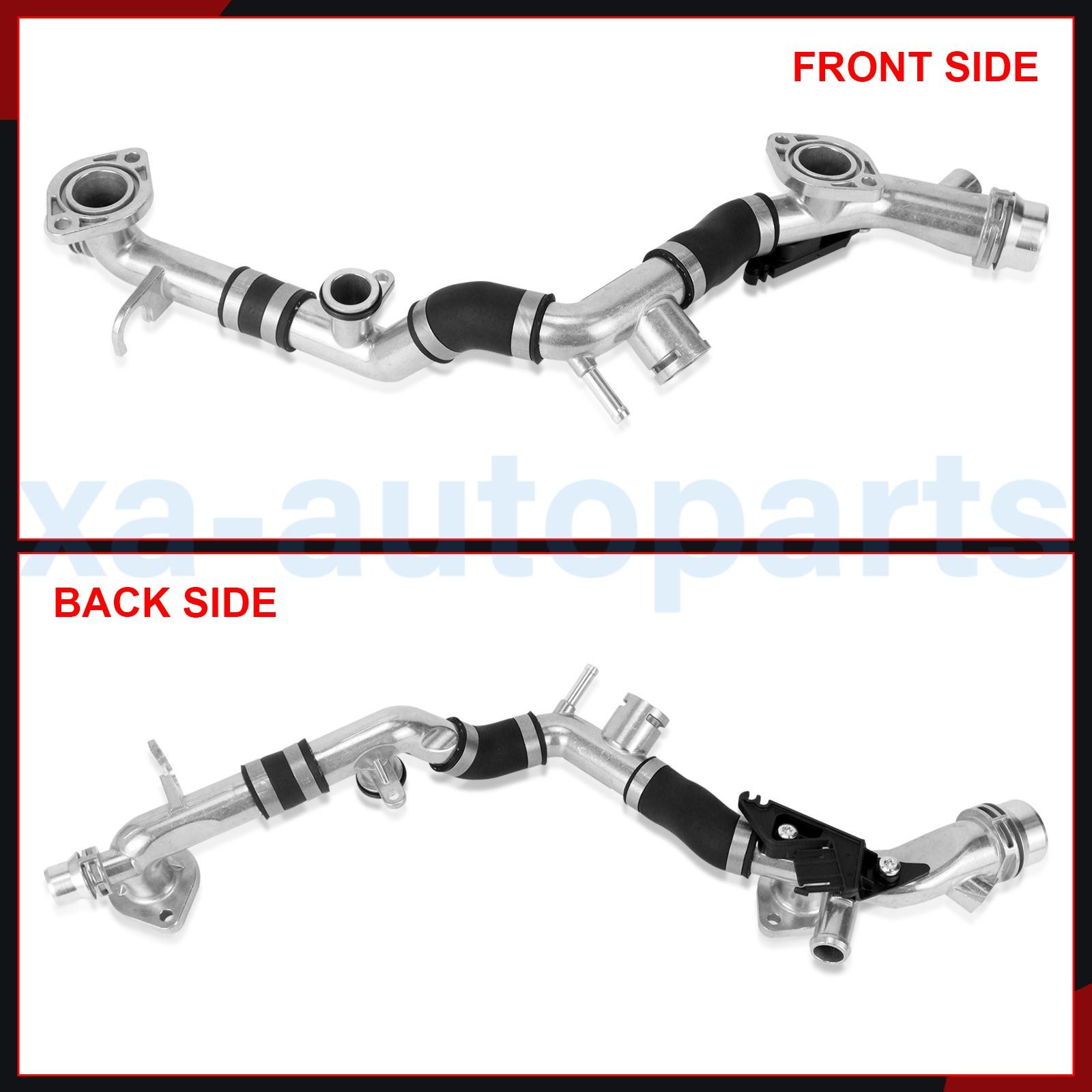 Aluminum Cooling Water Hose For Audi 3.0L A4 A5 A6 A7 Q5 VW Touareg 06E121045BB