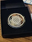 2021 Flower Of Life Tetrahedron * Silver Shield * 1 oz Proof w COA & Box