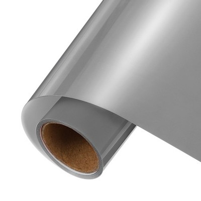 Gray Permanent Vinyl, 10 Inch x 5ft Vinyl Roll
