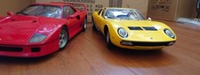 1/12 Lamborghini Miura P400 S kyosho Kyosho Lamborghini 1971 Yellow No.08622Y