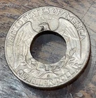 1963-D 'Holey" Washington Quarter Choice AU CHRC
