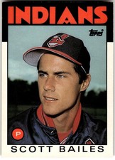 1986 Topps Traded #5T Scott Bailes Cleveland Indians MLB Baseball