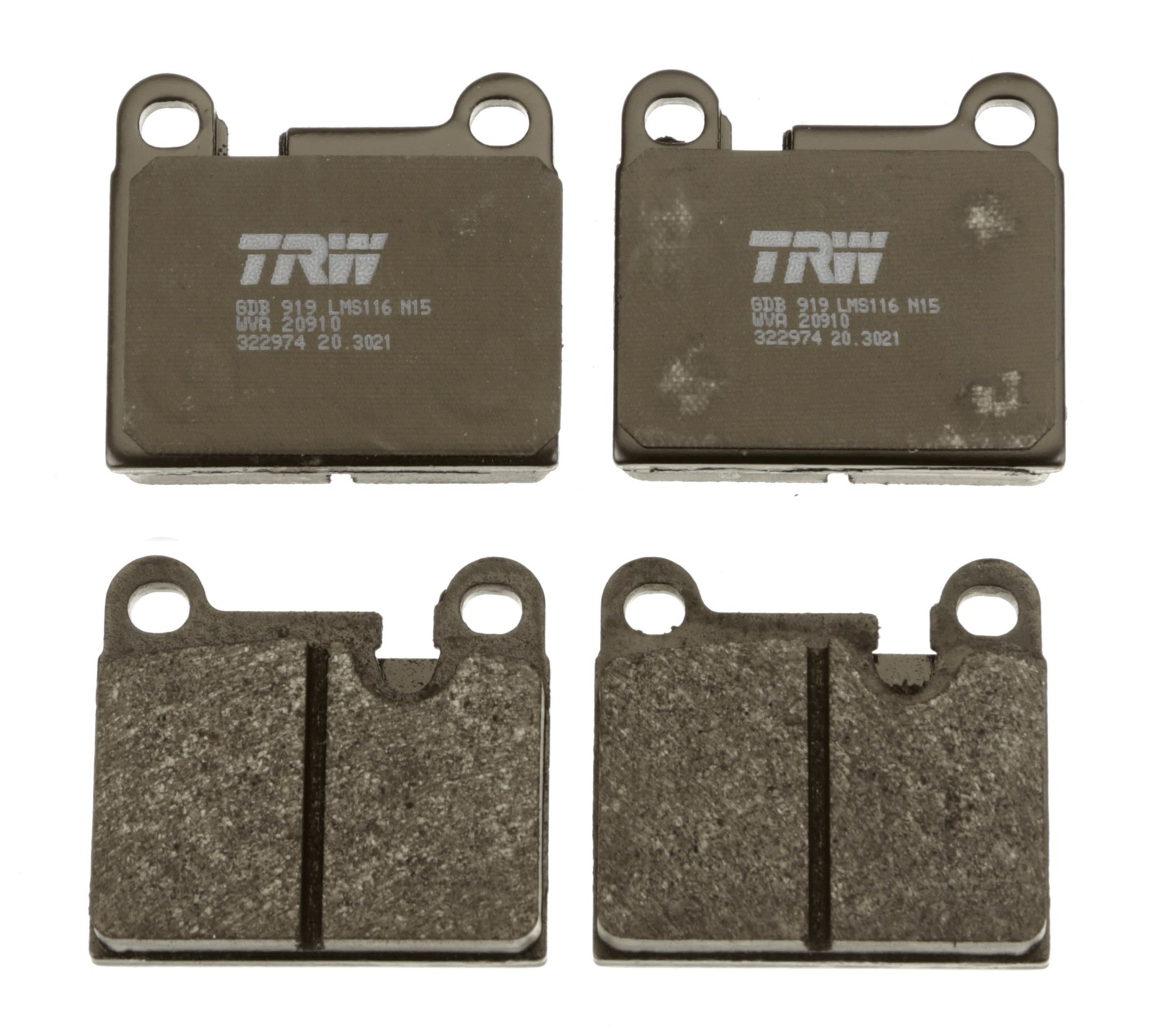 Fits TRW GDB919 BRAKE PAD SET, DISC BRAKE  ⭐UK Stock⭐