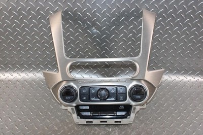 17-20 Yukon Silver Trim Dash Dual Zone Heat A/C Climate Temp Control Panel OEM