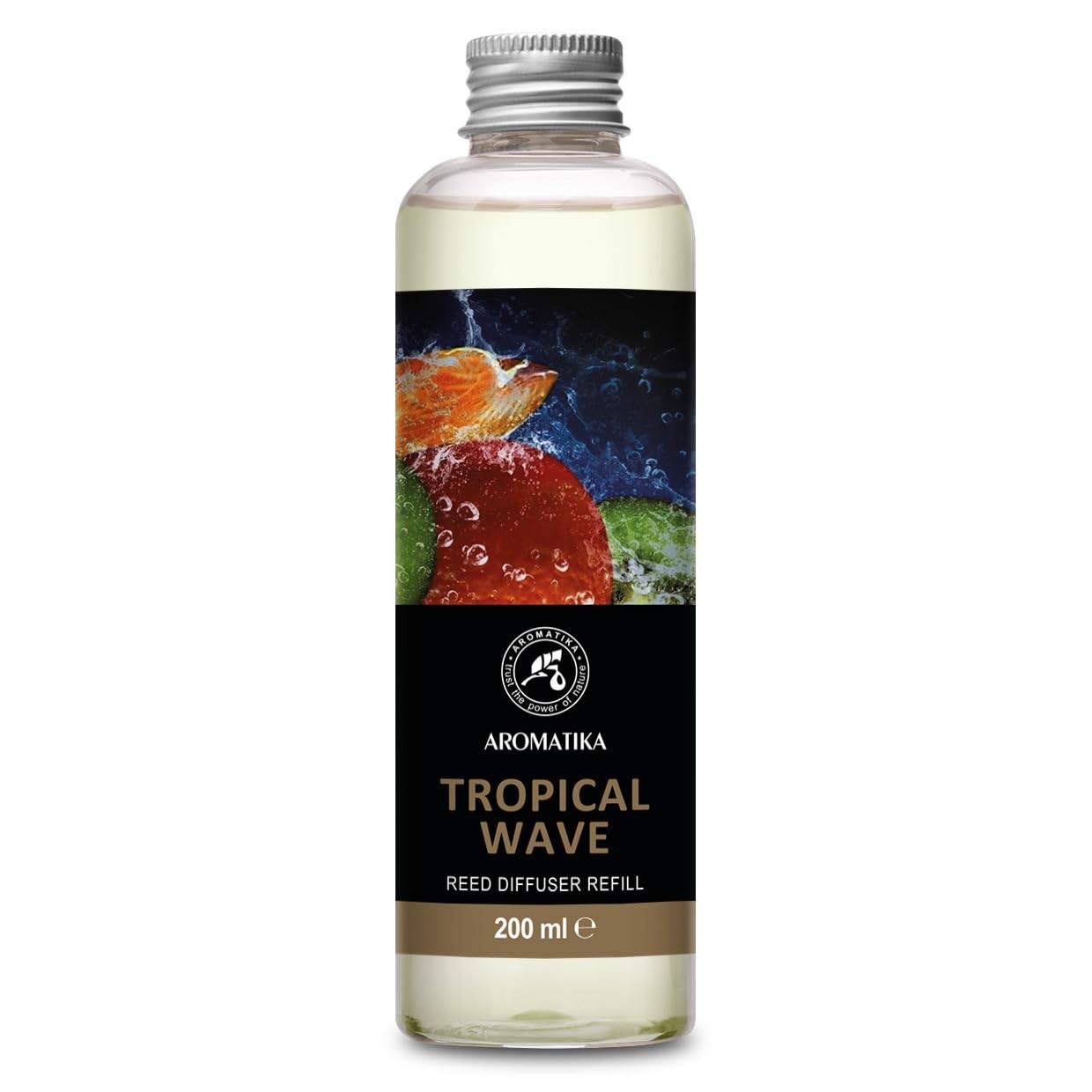 Ricarica Per Diffusore A Bastoncini Onda Tropicale 200ml - Fragranza Fresca Fruttata Per Ambiente - Deodorante Casa Esotico - 3