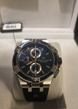 Maurice Lacroix Aikon Chronograph AI1018 – Blue Dial – Excellent Condition 2