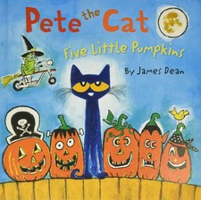 Pete the Cat: Five Little Pumpkins: A Halloween Book for Kids   The New Yo...