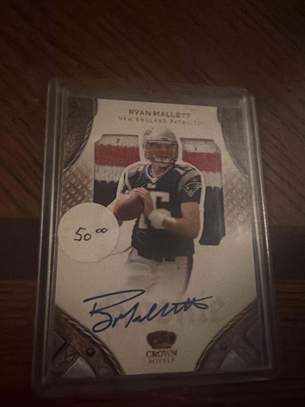 Ryan Mallett Panini Crown Royale #206 Autograph