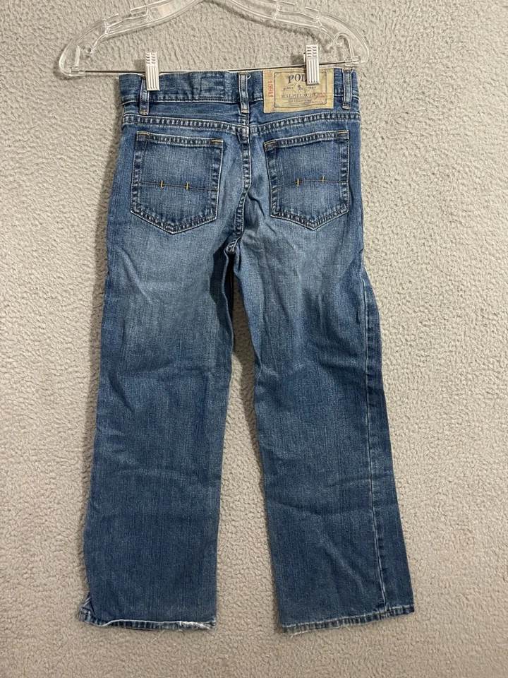 Pantalones de mezclilla Polo Ralph Lauren para niños talla 10 clásicos 750 calce relajado informales para niños Foto 3 de 4