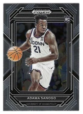 2023 Adama Sanogo Panini Prizm Draft Picks Rookie - Chicago Bulls UCONN