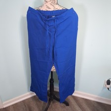 NWT ADAR WOMENS SCRUB PANTS Blue medium new