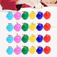 24 Pieces Finger Castanets Colorful Musical Castanets Early Education Toys