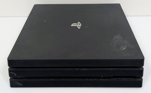 Sony PlayStation 4 PS4 Pro CUH-6215B Black Console - For Parts Or Repair