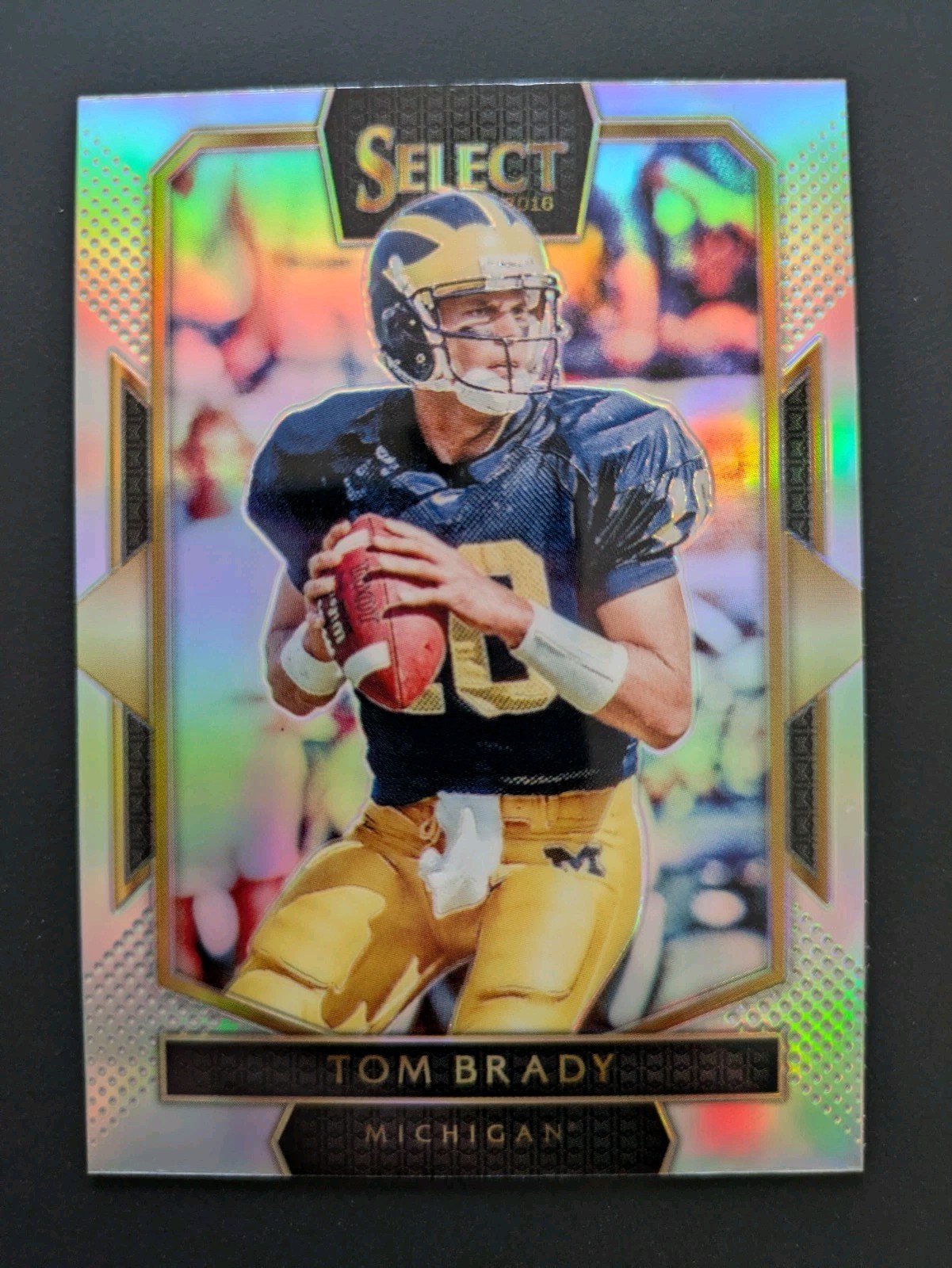2016 Tom Brady Select Silver Field Level 296