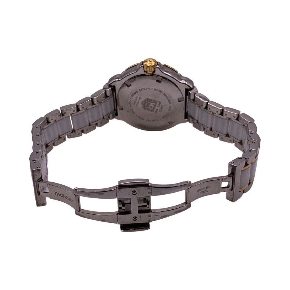ayaka＠01121TAG Heuer Formula 1 TAG Heuer Formula 1 Women's Watch – WAH1221 – White & Gold Ceramic