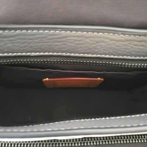 Coach CY800 Sullivan Flap Crossbody Graphite Messenger Bag - Picture 6 of 6