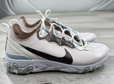 Nike Womens React Element 55 CN3591-600 Pink Running Shoes Sneakers Size 9.5
