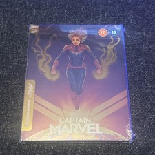 Image of CAPTAIN MARVEL 4K MONDO STEELBOOK - NEW - SEALED. - FREE POSTAGE.