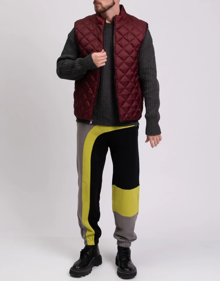 RRP €250 MICHAEL KORS Ripstop Quilted Vest Size L Water Repellent High Neck - Image 2 of 4