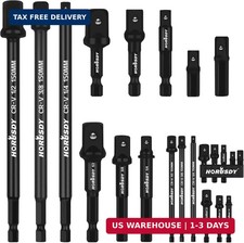 HORUSDY 11-Piece Impact Socket Adapter Set, 1...