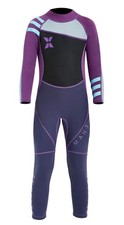 DIVE SAIL Kid Girl's One Piece Wet Suit 2.5mm Neoprene Warm Swimwear UV Protec