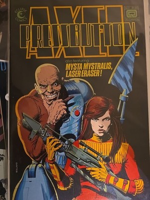 Axel Pressbutton #1 Eclipse Comics VGC key issue 