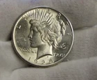 1925 US Peace Silver Dollar $1 Unc