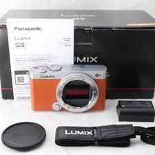 MINT Panasonic LUMIX S9 Body, Camel Orange, Full-Frame Mirrorless Camera, DC-S9-
