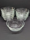 Vintage Pyrex Custard Cups Ruffled Edge #463 ~ Set of (10) Made In USA