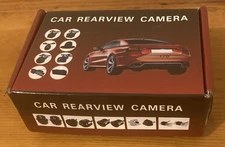 Car Rearview Camera HD CCD 120° Angle Backup Reverse with Instruction Manual