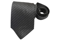 XMI MEN'S TIE GRAY/GEOMETRIC WIDTH: 4" LENGTH: 57"