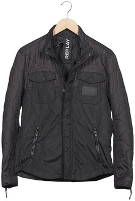 Replay Jacke Herren Anorak Jacket Kurzmantel Gr. S Schwarz #weq7en6