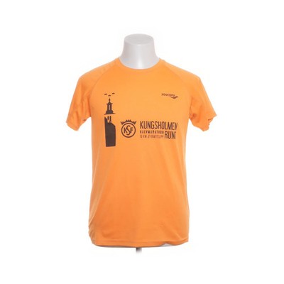 Saucony, Trainingsshirt, Größe: M, Orange, Print, Herren #jax